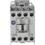 Allen Bradley 100C Series Contactor, 24 V dc Coil, 3-Pole, 9 A, 4 kW, 3NO, 690 V ac