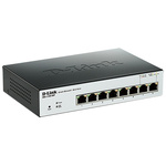 D-Link, 8 port Smart Ethernet Switch, Desktop PoE