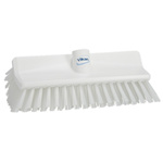 Vikan Medium Bristle White Scrubbing Brush, 41mm bristle length, Polyester bristle material