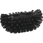 Vikan Hard Bristle Black Scrubbing Brush, 40mm bristle length, Polyester bristle material