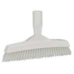 Vikan Very Hard Bristle White Scrubbing Brush, 40mm bristle length, Polyester bristle material
