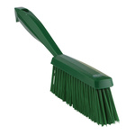 Vikan Medium Bristle Green Scrubbing Brush, 50mm bristle length, Polyester bristle material