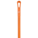 Vikan Orange Glass Reinforced, Polypropylene Broom Handle, 1.3m, for use with Clean and Dry, Food Handling