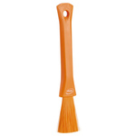 Vikan Soft Bristle Orange Scrubbing Brush, 57mm bristle length, Polyester bristle material