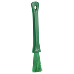 Vikan Soft Bristle Green Scrubbing Brush, 57mm bristle length, Polyester bristle material