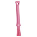 Vikan Soft Bristle Pink Scrubbing Brush, 57mm bristle length, Polyester bristle material