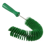 Vikan Medium Bristle Green Scrubbing Brush, Polyester bristle material