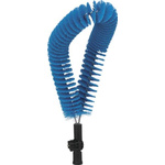 Vikan Medium Bristle Blue Scrubbing Brush, 25mm bristle length, Polyester bristle material