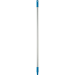 Vikan Blue Anodised Aluminium, Polypropylene Mop Handle, 1.26m