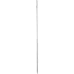 Vikan White Anodised Aluminium, Polypropylene Mop Handle, 1.46m