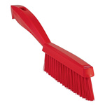 Vikan Extra Hard Bristle Red Scrubbing Brush, 33mm bristle length, PET bristle material