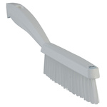 Vikan Extra Hard Bristle White Scrubbing Brush, 33mm bristle length, PET bristle material