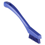 Vikan Extra Hard Bristle Purple Scrubbing Brush, 15mm bristle length, PET bristle material