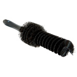 Vikan Soft Bristle Black Scrubbing Brush, 40mm bristle length, Hair bristle material