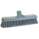 Vikan Hard Bristle Grey Scrubbing Brush, 46mm bristle length, PET bristle material