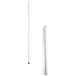 RS PRO White Aluminium Mop Handle, 1.4m, for use with RS PRO Mop & Brush Heads