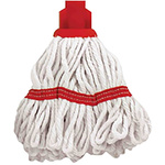 RS PRO Red Yarn Mop Head for use with RS PRO Aluminium Handle