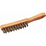 SAM Wood 25mm Metal Wire Brush, For Engineering, General Cleaning, Rust Remover