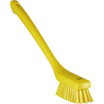 Vikan Hard Bristle Yellow Scrubbing Brush, 46mm bristle length