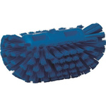 Vikan Medium Bristle Blue Scrub Brush, 40mm bristle length, Polyester, Polypropylene, Stainless Steel bristle material