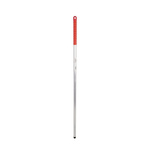 Robert Scott Red Aluminium Handle, 1.37m, for use with Mops, Squeegees, Washable Brushware