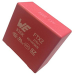 Wurth Elektronik 470nF Polypropylene Capacitor PP 275V ac ±10% Tolerance Through Hole WCAP-FTX2 Series