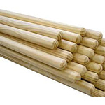 Cottam Natural Wood Brush Handle, 1.4m, for use with Brush Head