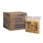 Kimberly Clark Wypall Yellow Cloths for Surface Cleaning, Dry Use, Bag of 6, 400 x 400mm, Repeat Use