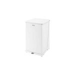 Rubbermaid Commercial Products Defenders® 95L Pedal Galvanised Steel Waste Bin