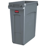 Rubbermaid Commercial Products Rubbermaid 60L Grey PE Waste Bin