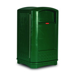 Rubbermaid Commercial Products Rubbermaid 50gal Green Swing Resin Waste Bin