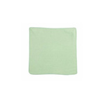 Rubbermaid Commercial Products Microfiber Light Duty Cloth Green Microfibre Cloths for Wet/Dry, Case of 24