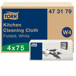 Tork Tork White Non Woven Fabric Cloths for Kitchen, Plastic of 300