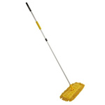 Bulldozer 165cm Black, Yellow Microfibre Sweeper