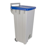 Robert Scott 90L Polaris Pedal Bin 90L Blue Pedal Polypropylene Waste Bin