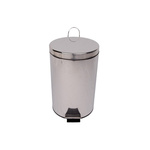 Robert Scott 12L Stainless Steel Pedal Bin 12L Steel Pedal Steel Waste Bin