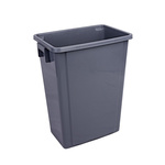 Robert Scott 60 Litre Recycling Waste Bin 60L Grey Polypropylene Waste Bin
