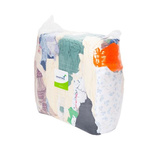 Davis & Moore Multi Colour Cotton Wipes for General Purpose, Dry Use, Bag, Repeat Use