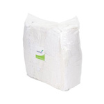 Davis & Moore White Cotton Wipes for General Purpose, Dry Use, Bag, Repeat Use
