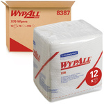 Kimberly Clark WypAll White Cloths for Medium Duty Cleaning, Dry Use, Quarter Fold of 76, 310 x 320mm, Repeat Use