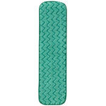 Rubbermaid Commercial Products 40cm Green Microfibre Mop Head for use with Hygen Frame & Handle