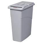 Rubbermaid Commercial Products Slim Jim 87L Grey PE Waste Bin