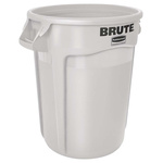 Rubbermaid Commercial Products Brute 121L White PE Waste Bin