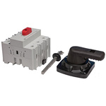 Craig & Derricott 3 Pole DIN Rail Non Fused Isolator Switch - 125 A Maximum Current, 63 kW Power Rating, IP65
