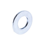 Bright Zinc Plated Steel Plain Washers, M5, DIN 125A
