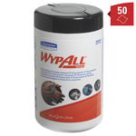 Kimberly Clark WypAll Wet Industrial Wipes, Dispenser Box of 50