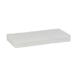 Vikan White Scourer 245mm x 115mm x 25mm, for Industrial Cleaning Use