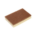Mapa Brown Sponge Scourer 128mm x 84mm