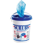 SCRUBS® SCRUBS IN A BUCKET Wet Hand Wipes, Bucket of 72