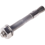 RS PRO Stainless Steel Bolt Anchor M10 x 85mm, 10mm Fixing Hole